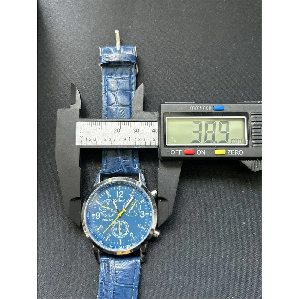 Shshd Silver Tone Blue Dial And Band Women’s Quartz Watch